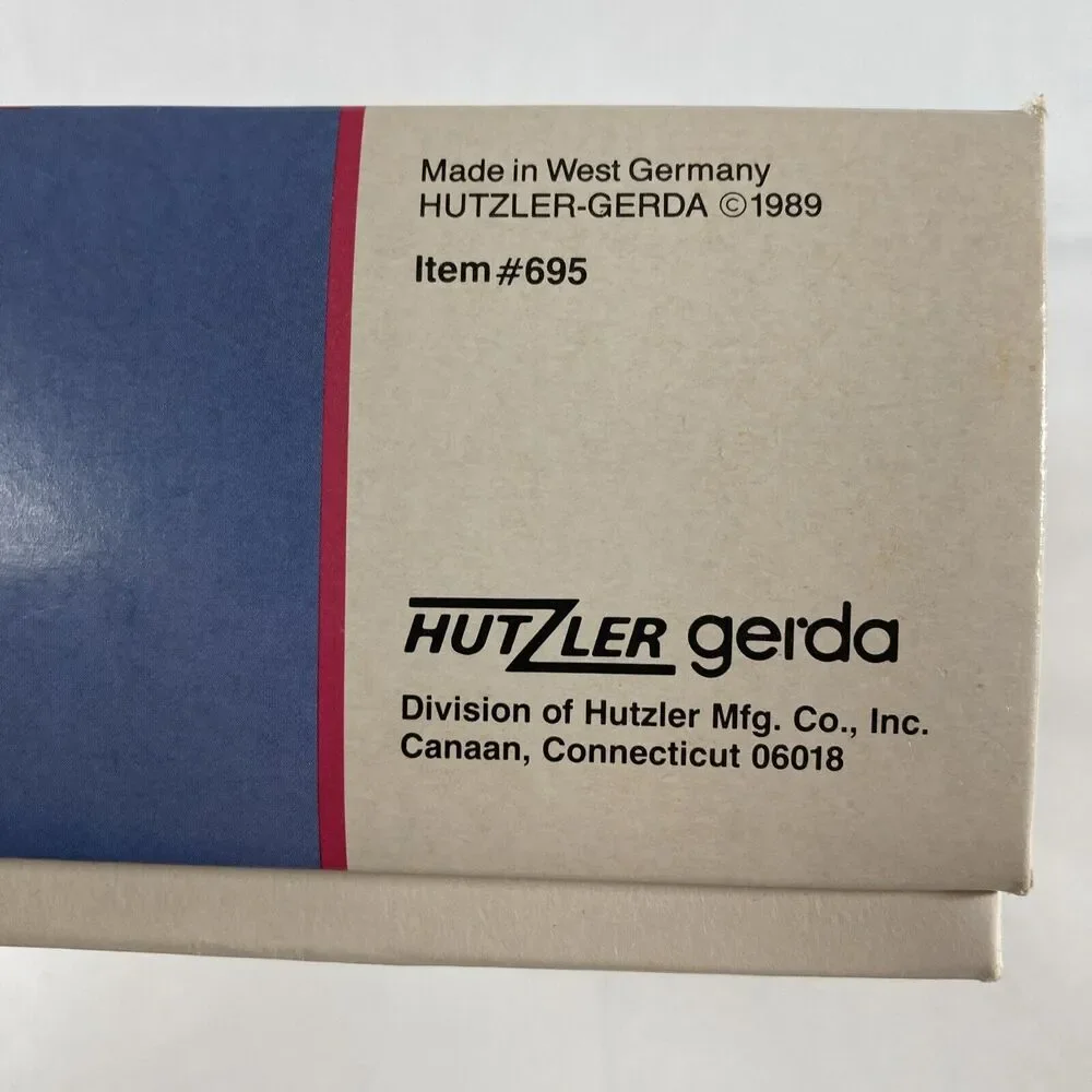 Hutzler Gerda Cookie Press & Food Decorator Easy Action Shapes Two Tone Vtg NOS